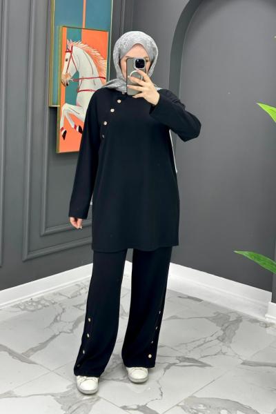 Azize Spor Takım - Siyah  Siyah