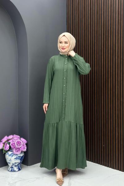 Bade Elbise - Haki  Haki