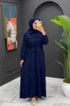 Bade Elbise-Lacivert Lacivert