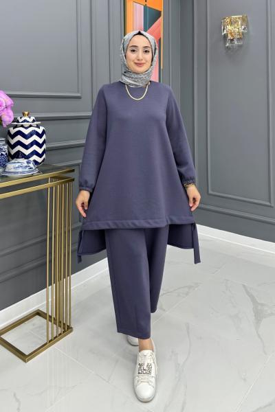 Badem Takım - Gri Gri