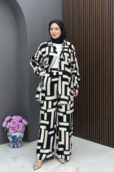 Belkıs Takım - Siyah  Siyah