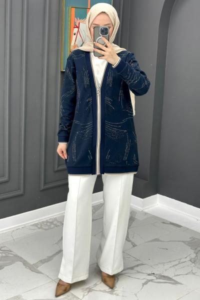 Bella Kap - Lacivert  Lacivert