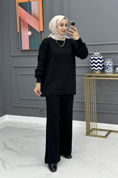 Bennu Takım - Siyah Siyah