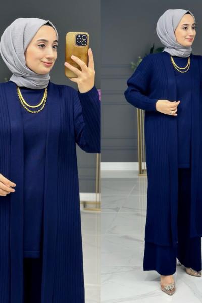 best triko üçlü takım - laci Lacivert