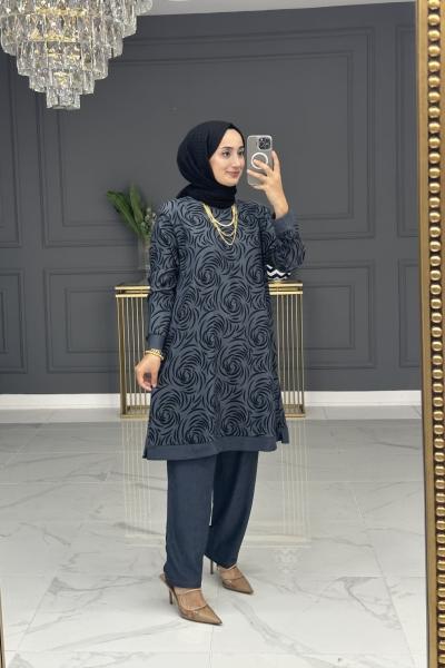 Betül takım - gri Gri