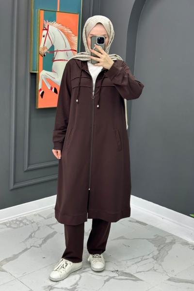 Betüş Takım - Kahve  Kahverengi