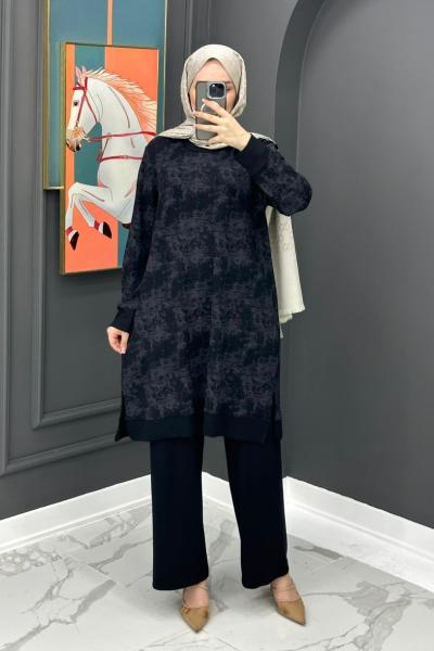 Beyhan Uzun Takım - Siyah  Siyah