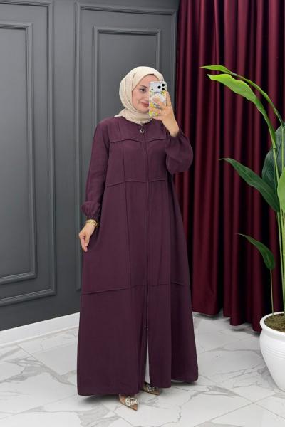Buğlem Uzun Ferace-Mürdüm Mürdüm