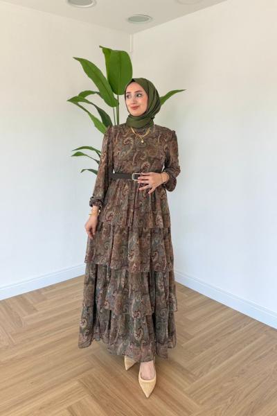 Burcu Elbise-Yeşil  Yeşil