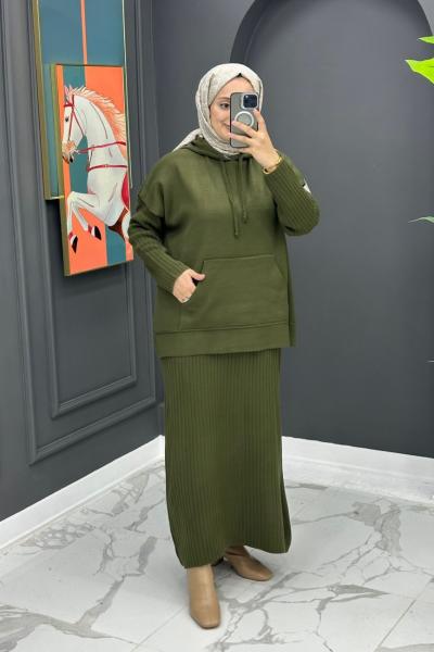 Busem Triko Takım - Haki Haki