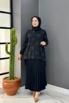 Büşra Etekli Takım - Siyah  Siyah