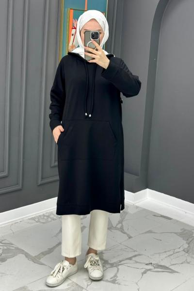 Büşra Tunik - Siyah  Siyah