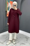 Büşra Tunik - Bordo  Bordo