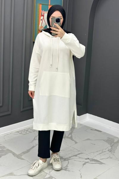 Büşra Tunik - Ekru  Ekru