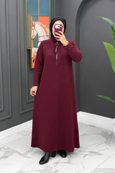 Çağla Spor Elbise - Bordo   Bordo