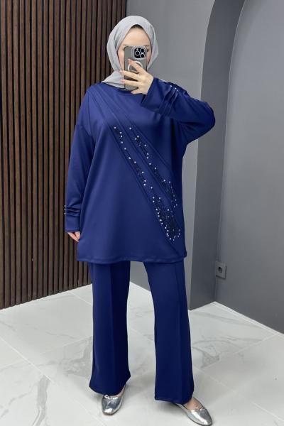 Camelya Takım -  Lacivert  Lacivert