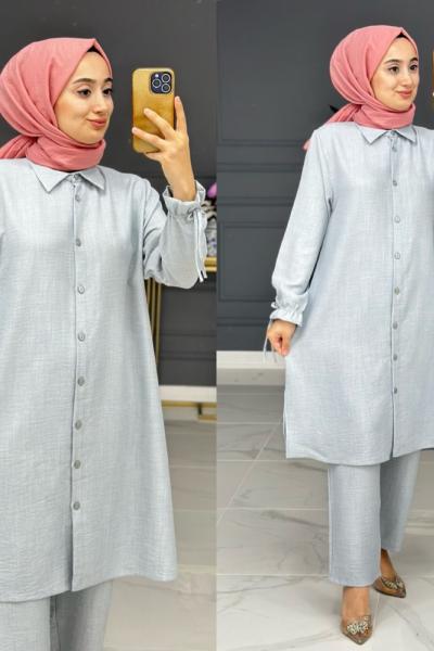 Cemile Takım - Gri Gri