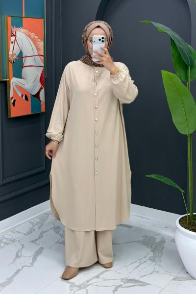 Cemile Takım - Krem Krem