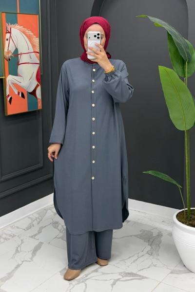 Cemile Takım - Gri Gri