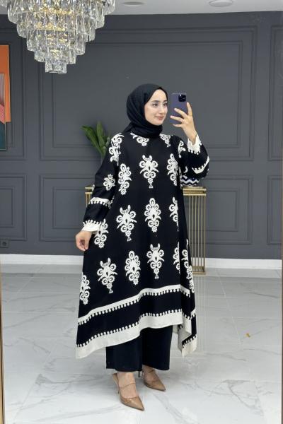 cennet tunik - siyah  Siyah
