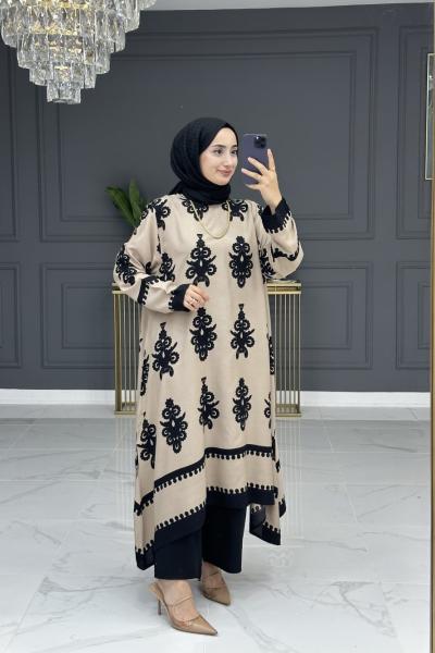cennet tunik - krem  Krem