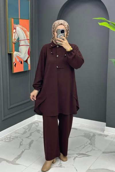 Cevahir Takım - Kahve  Kahverengi