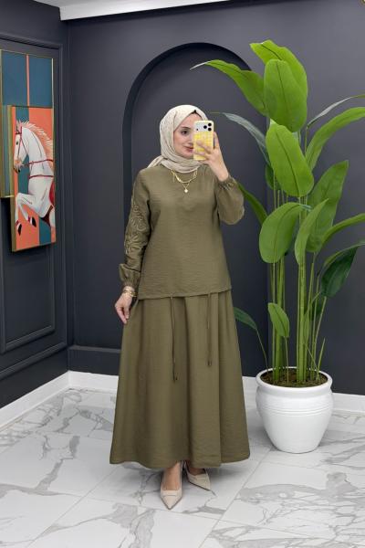 Ceyda Etekli Takım - yeşil Yeşil