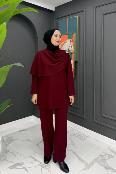 Çimen Takım - Bordo Bordo