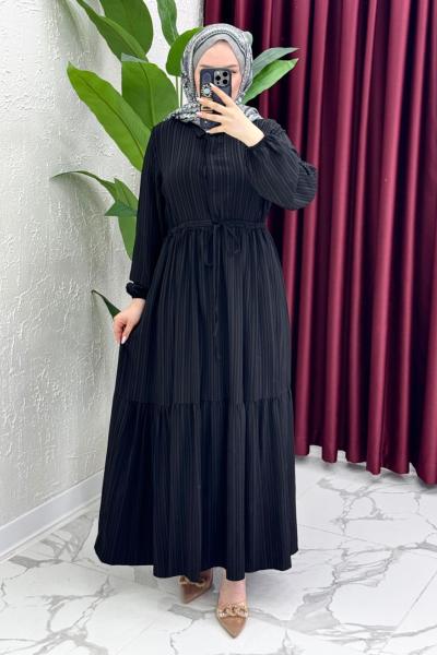 Çisem Elbise - Siyah  Siyah