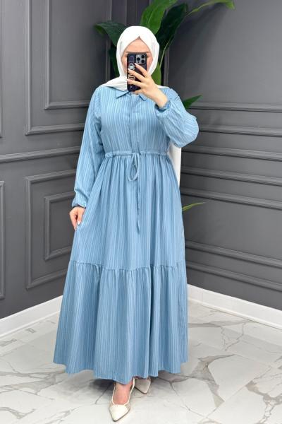 Çisem Elbise - Mavi Mavi