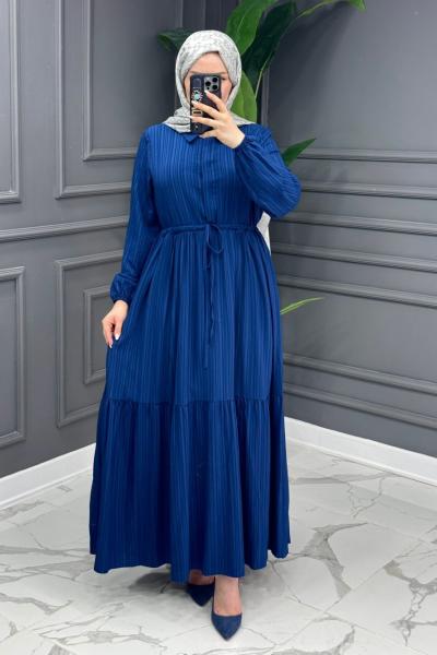 Çisem Elbise - Lacivert Lacivert