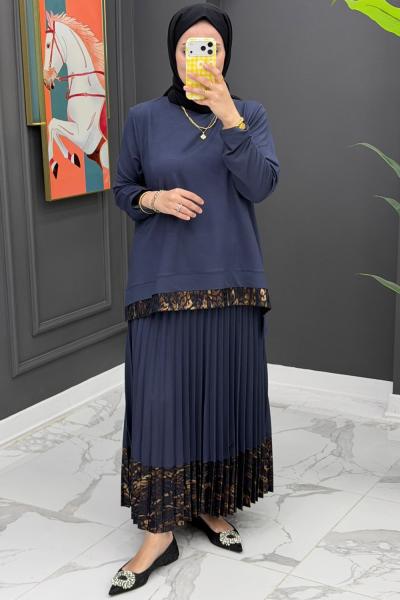 Demet Takım-Gri Gri