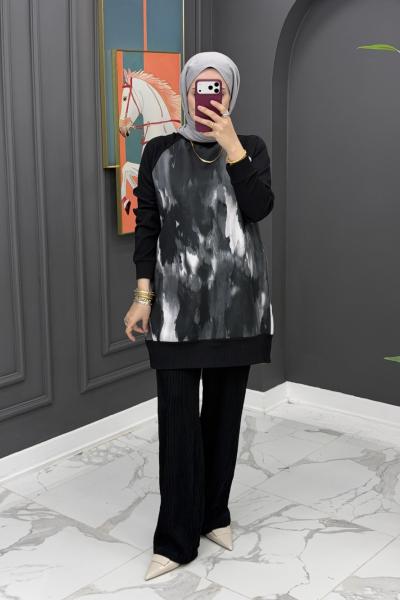 Derya Takım - gri Gri