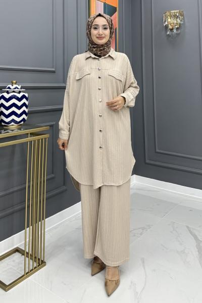 Duygu Takım - Bej Bej