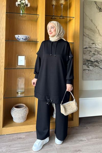 Ebruli Spor Takım - Siyah  Siyah