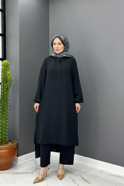 Ece Uzun Takım - Siyah  Siyah