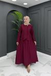 ECRE ETEKLİ TAKIM - bordo Bordo