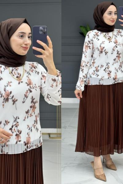 efruz takım - kahve Kahverengi