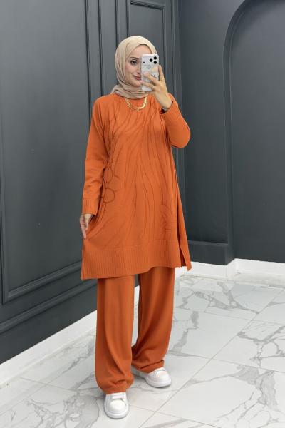 Elfida Merserize Takım - orange Turuncu