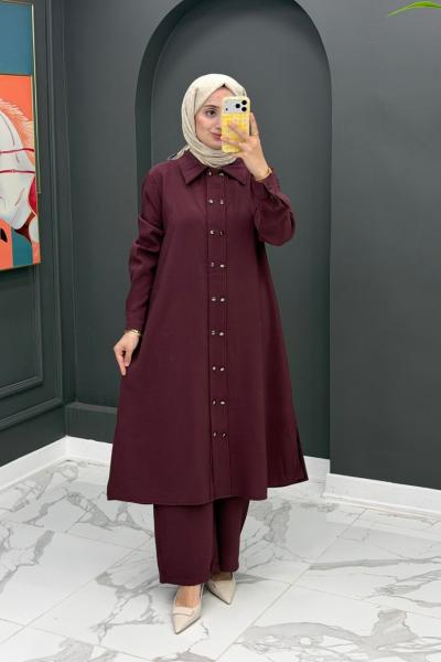 Elif Uzun Takım-Mürdüm Mürdüm