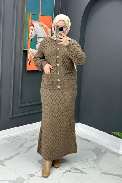 Elsa Triko Etekli Takım - Camel  Camel