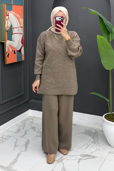 Elvin Triko Takım - Vizon  Vizon