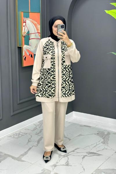 Elya Spor Takım - Krem  Krem