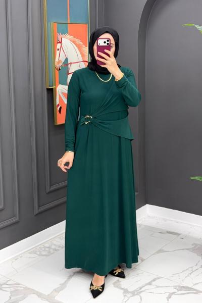 Emine Şık Elbise - Zümrüt  Zümrüt