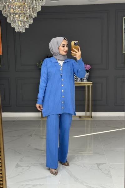 ervin triko takım  -  mavi Mavi