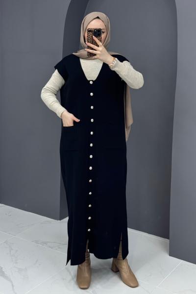 Eva Yelek - Siyah  Siyah