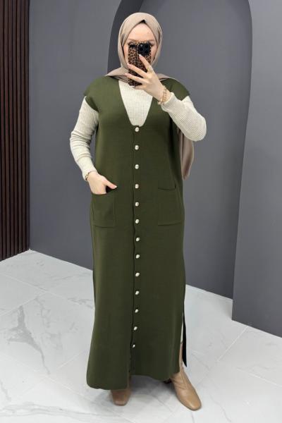 Eva Yelek - Haki Haki