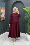 Ferda Etekli Takım - Bordo Bordo
