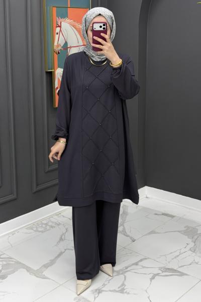 Feyza Takım - Gri Gri