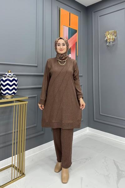 Filiz Takım - Kahve Kahverengi